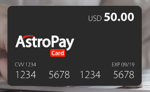 Make payments with AstroPay card