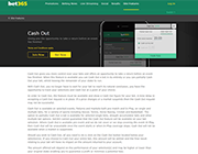 Bet356 India provides the Cash Out option