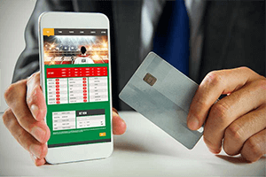 You can deposit or withdrawal using the cashier option offered by betting apps