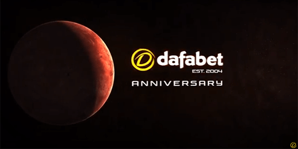 Dafabet 14 years anniversary