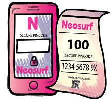 Pay by mobile with Neosurf
